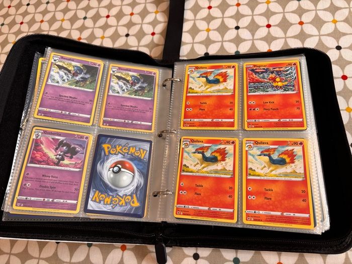Pokemon folder and cards