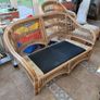 Wicker 2 Seater Sofa Image 4