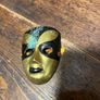 vintage brass  mask Image 5