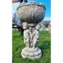 Bird Bath Triple Cherub-GL-BB032 Image 3
