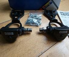 Look PP75 Black Delta Pedals NOS