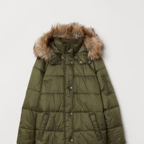 H&M Padded Khaki Green Jacket