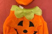 Pumpkin baby costume