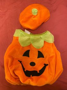 Pumpkin baby costume