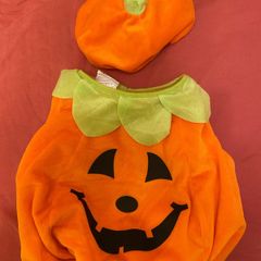Pumpkin baby costume