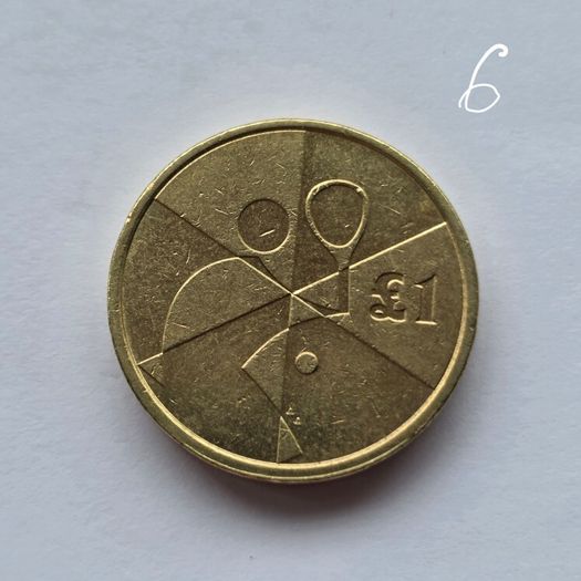 Gibraltar one Pound See Description 6 Different Coins
