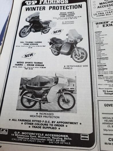 vintage biker magazine 1980