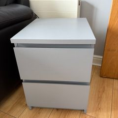 IKEA MALM Chest of 2 Drawers - White
