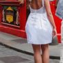 Mini bridal beaded dress Image 4