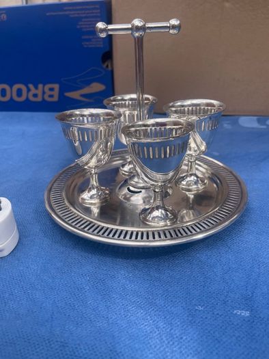 Silver Plated Eggcups
