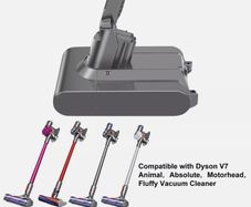 Dyson V7 battery replacement 4600mAh