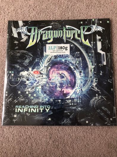 Dragonforce Heavy Metal Reaching Into Infinity Double Vinyl Sealed