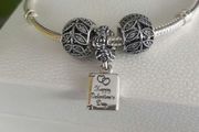 Brand new genuine Pandora leaves charm