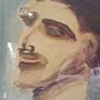 Modern Watercolor Impressionist Portrait Image 6