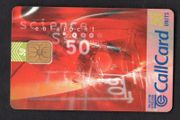 1996 Ireland 50 unit Irish Culture Science (ODS3) Call Card used. Note no serial number
