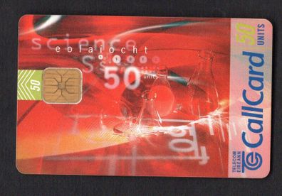 1996 Ireland 50 unit Irish Culture Science (ODS3) Call Card used. Note no serial number