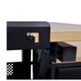 Tiltable Tabletop Drawing Table with Stool and 3 Drawers Image 4