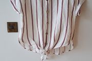 Ladies short sleeved shirt (river island)