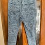 BNWT Next crop skinny high rise patterned stretchy jeans size UK18 EU46 Postage included Image 5