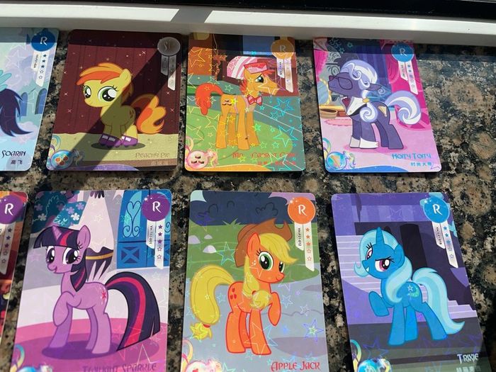 My Little Pony Kayou card bundle x18 (R + SR rarities)