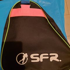 SFR Roller Skates, Blue, in excellent condition in lovely carry Bag