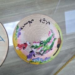Adult and child Vietnamese hat