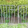 Gate solid steel black Image 2