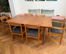 10 Mid Century Teak Dining Chairs - Price Drop