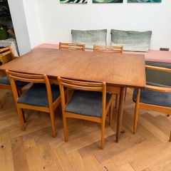 10 Mid Century Teak Dining Chairs - Price Drop