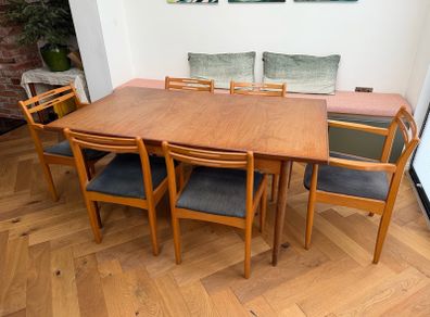 10 Mid Century Teak Dining Chairs - Price Drop