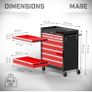 New Tool Chest Roller Cabinet 7 Drawers - Free Delivery Nationwide Image 2