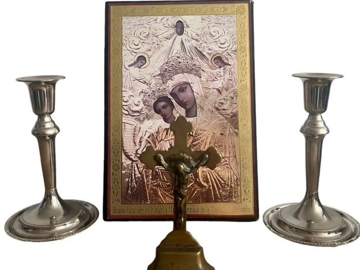 vintage religious set
