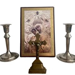 vintage religious set