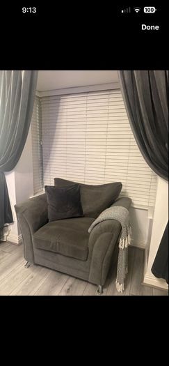 Couch and Armchair