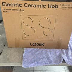 Electric induction hob
