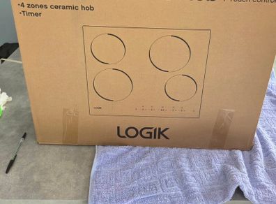 Electric induction hob