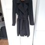 Gerard Darel Grey 3/4 Length Coat. Image 3