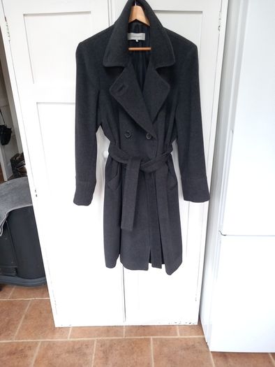 Gerard Darel Grey 3/4 Length Coat.