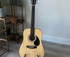 guitar and guitar stand