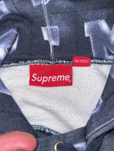 Supreme block hoodie