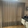 Wave Fold curtain and ceiling track set Image 2