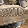 Lofina taupe leather ruched sliders eu 40 Image 5