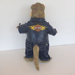 Build a bear dinosaur harley davidson jacket