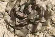 Soft Grey Flower hair clip Elegant &amp; Versatile