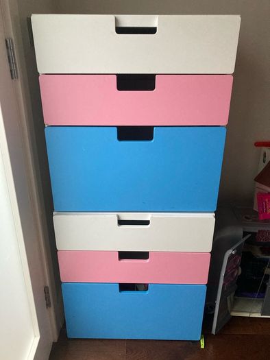 Reduced! Pair of IKEA drawer units