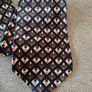 Vintage Christian Dior silk tie circa 1970's in very good condition see last two photos for a small stitch needed FREE STANDARD POSTAGE INCLUDED Image 3