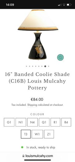 Louis Mulcahy lamp