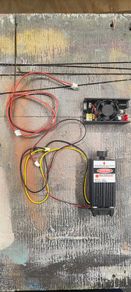 Laser module for desktop CNC
