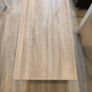 Large Heavy Grey Oak-Effect Coffee Table with Storage Shelf Image 2