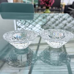 waterford  crystal candle holder